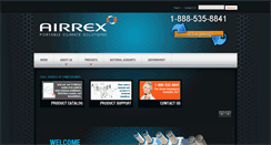 Desktop Screenshot of airrexusa.com