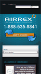 Mobile Screenshot of airrexusa.com